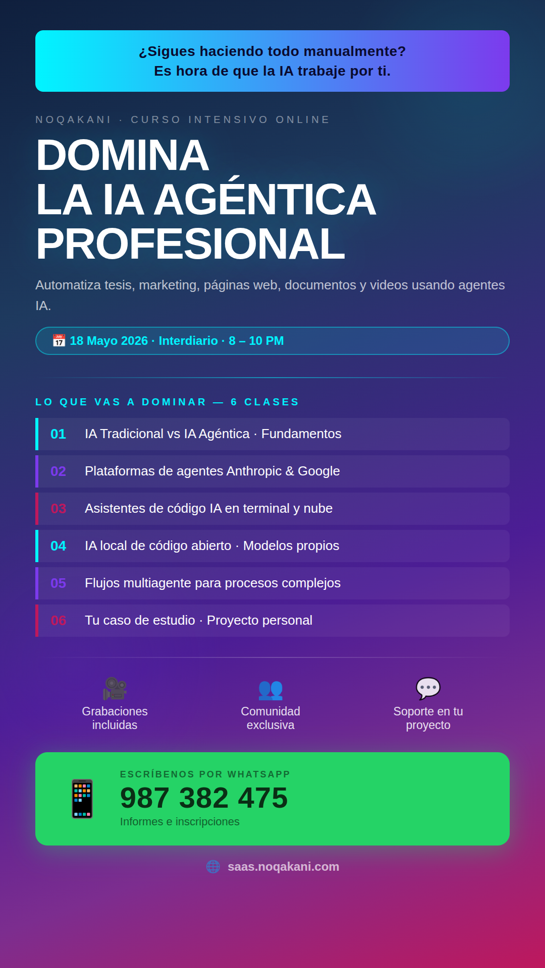 Banner del Curso Mayo 18